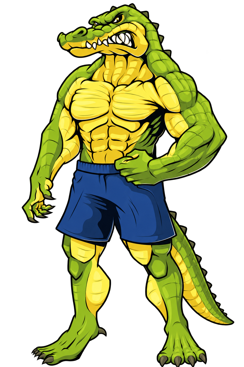 Mascote da Copa Crocodilo